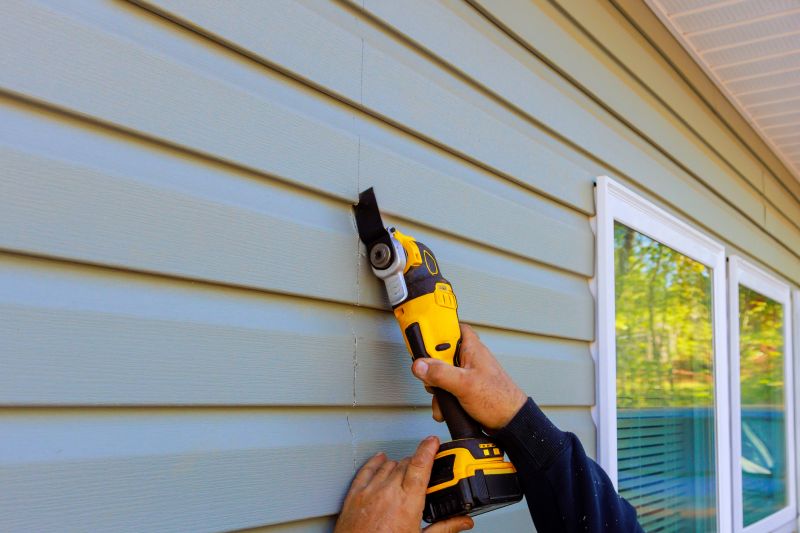 Vinyl Siding Repair in Action
